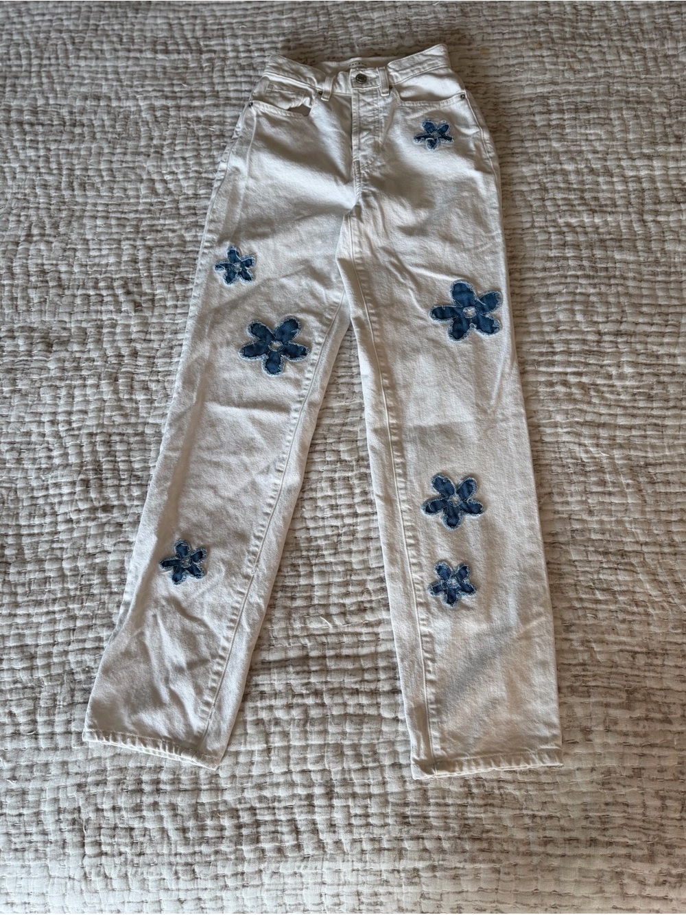 PACSUN Flower Jeans